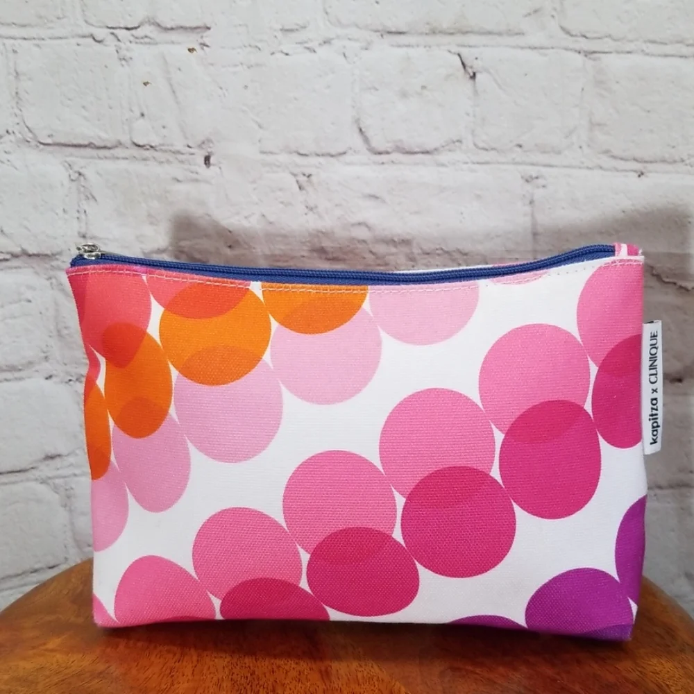 Clinique x Kapitza Makeup Bag NWOT